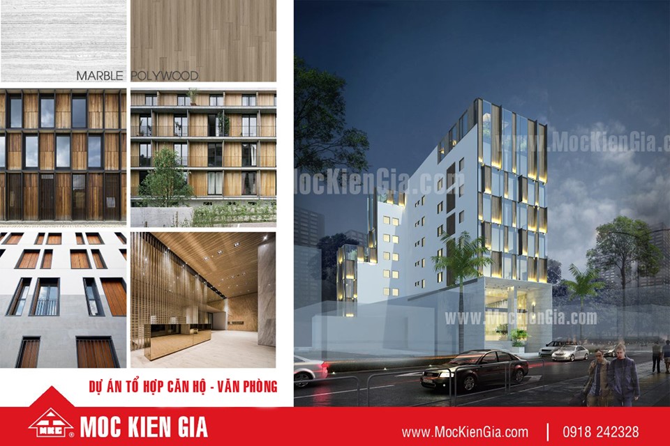 Logo Công ty TNHH Thương Mại - Kiến Trúc - Xây Dựng Mộc Kiến Gia