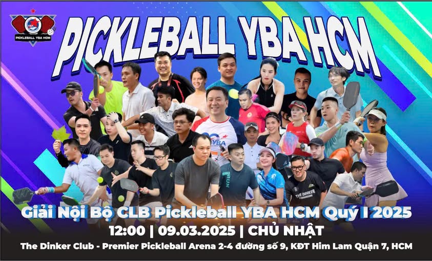 Giải Nội Bộ CLB Pickleball Quý 1
