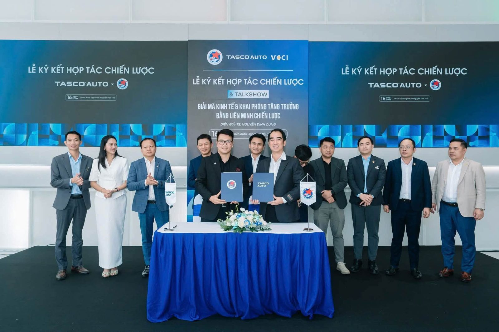 Lễ ký kết Hợp tác chiến lược giữa YBA HCM và TASCO AUTO — ảnh 5
