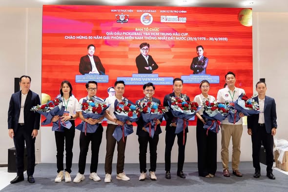 Pickleball Trung Hậu Cup — ảnh 2