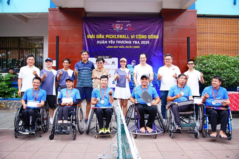 Pickleball Vì Cộng Đồng Làng May Mắn — ảnh 4