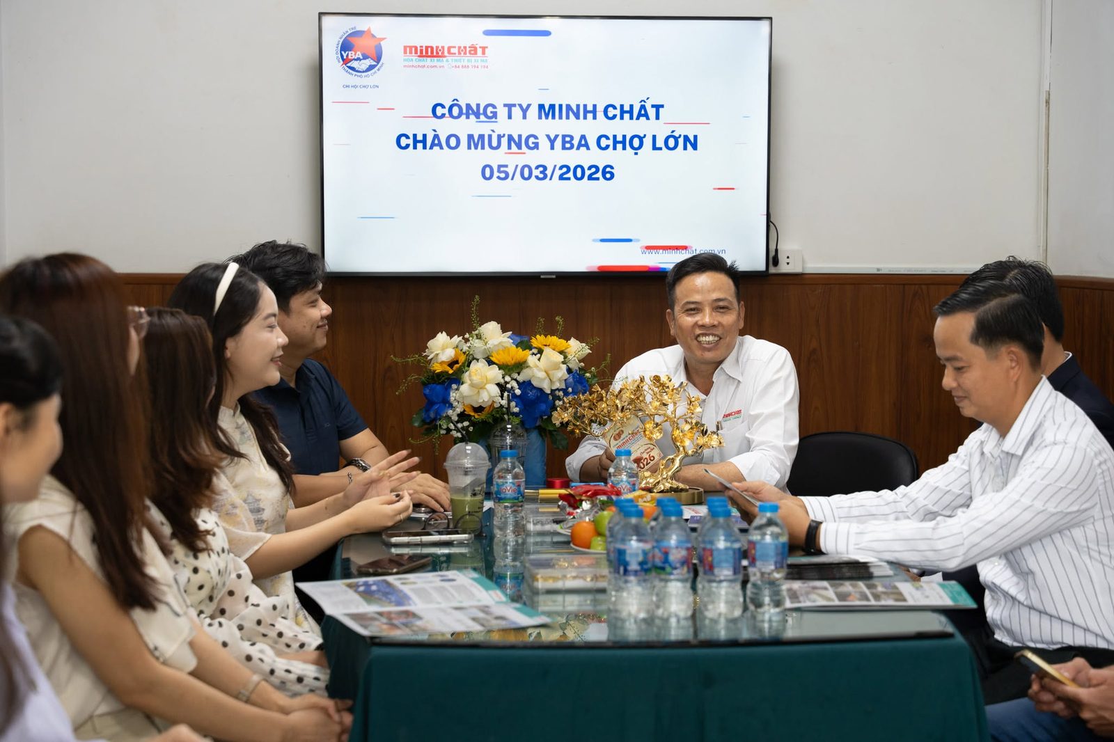 Thăm Doanh nghiệp khai xuân đầu năm Minh Chất và San Hà — ảnh 4