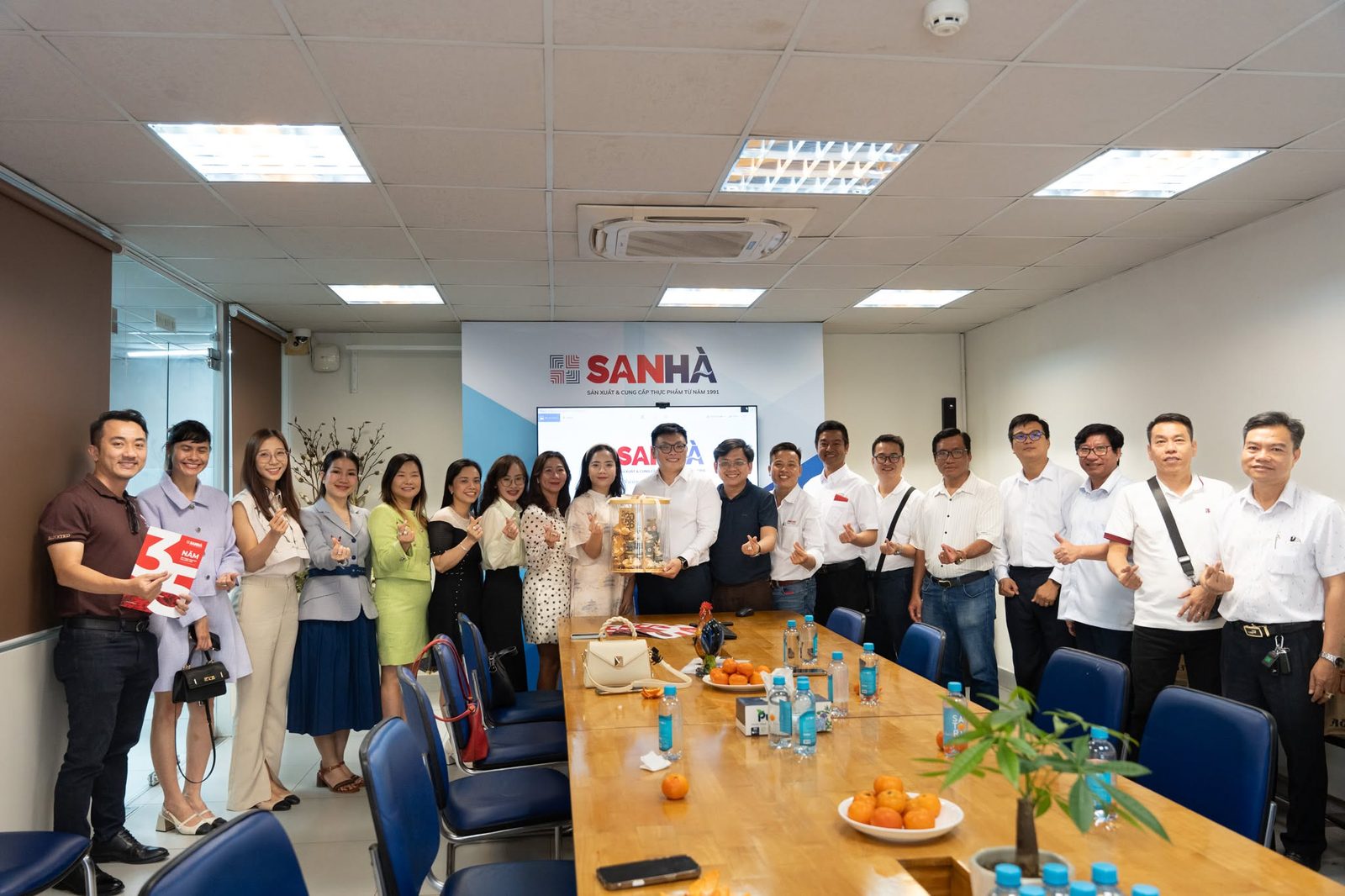 Thăm Doanh nghiệp khai xuân đầu năm Minh Chất và San Hà — ảnh 6