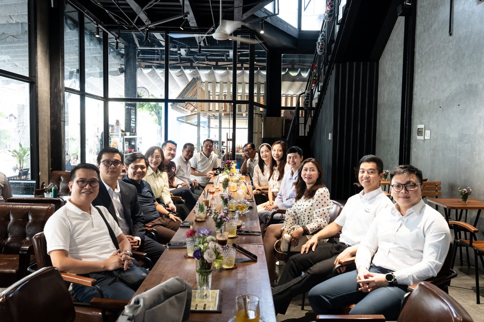 Thăm Doanh nghiệp khai xuân đầu năm Minh Chất và San Hà — ảnh 7